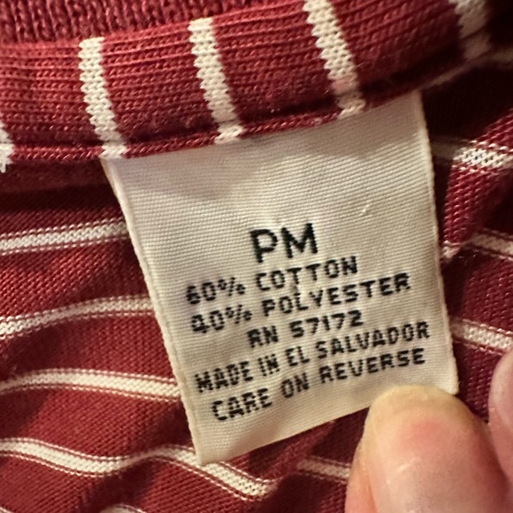 Cottagecore sweet 1990s polo shirt with embroidered flower - Picture 5 of 6